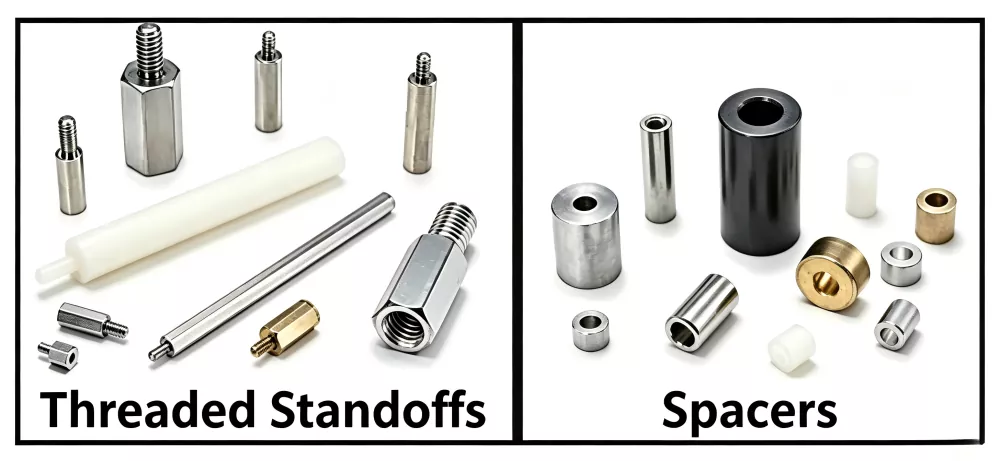Cnc Machined Threaded Spacer Cnc Machined Threaded Spacer
